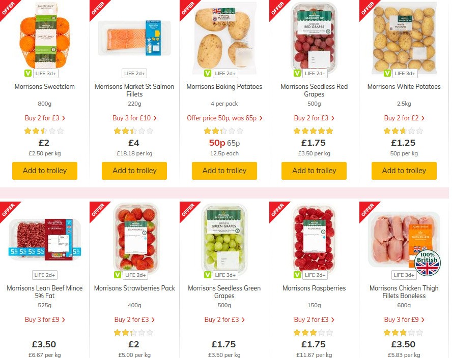 Morrisons Offers from 14 April