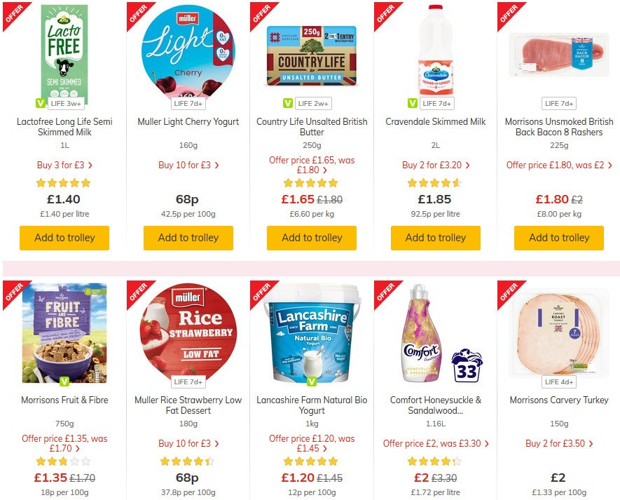 Morrisons Offers from 21 April