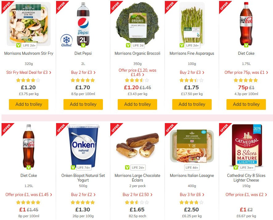 Morrisons Offers from 21 April