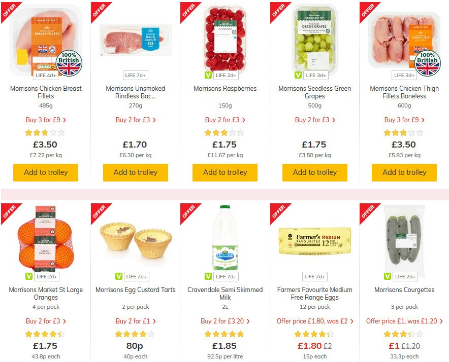 Morrisons Offers from 21 April