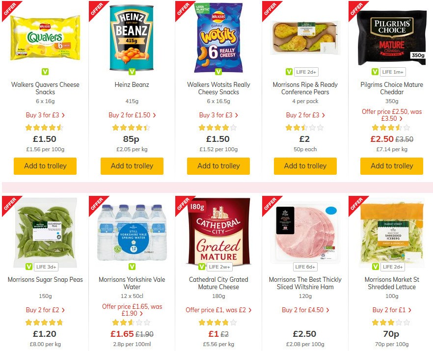Morrisons Offers from 21 April