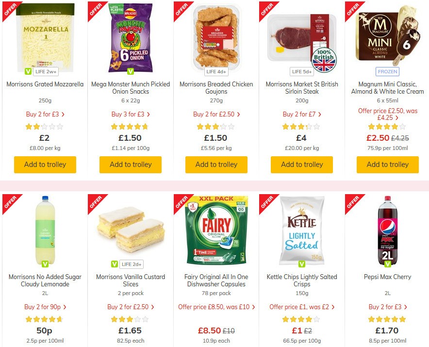 Morrisons Offers from 5 May
