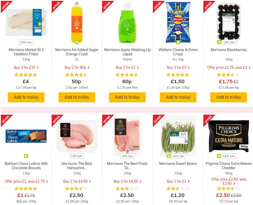 Morrisons Offers from 5 May