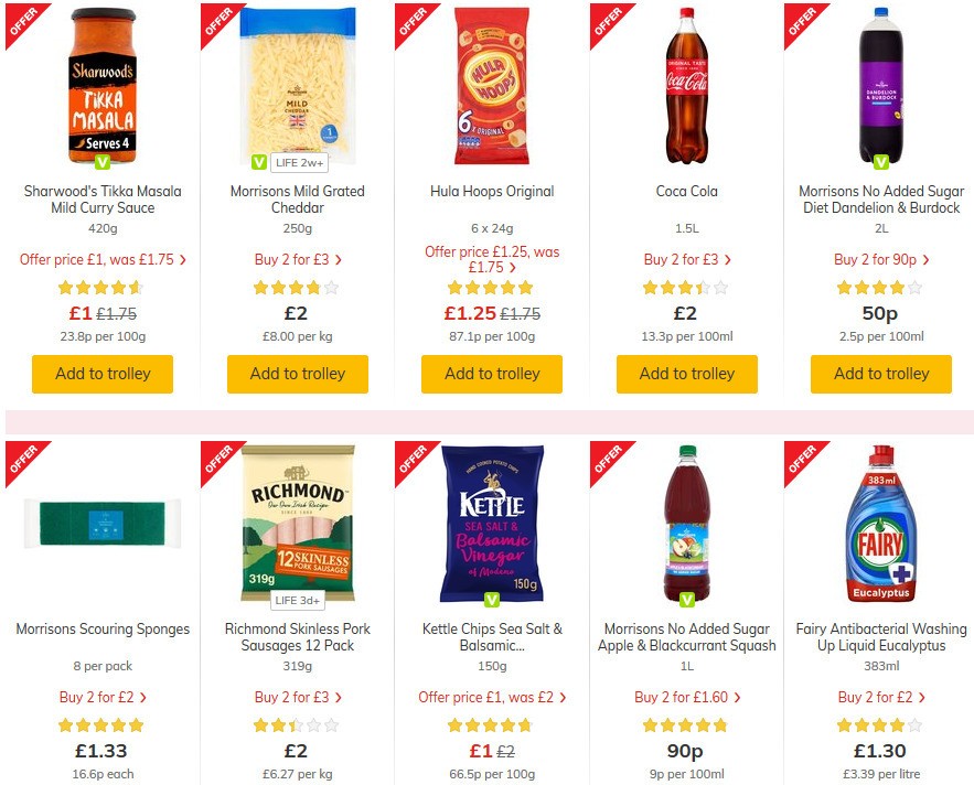 Morrisons Offers from 5 May