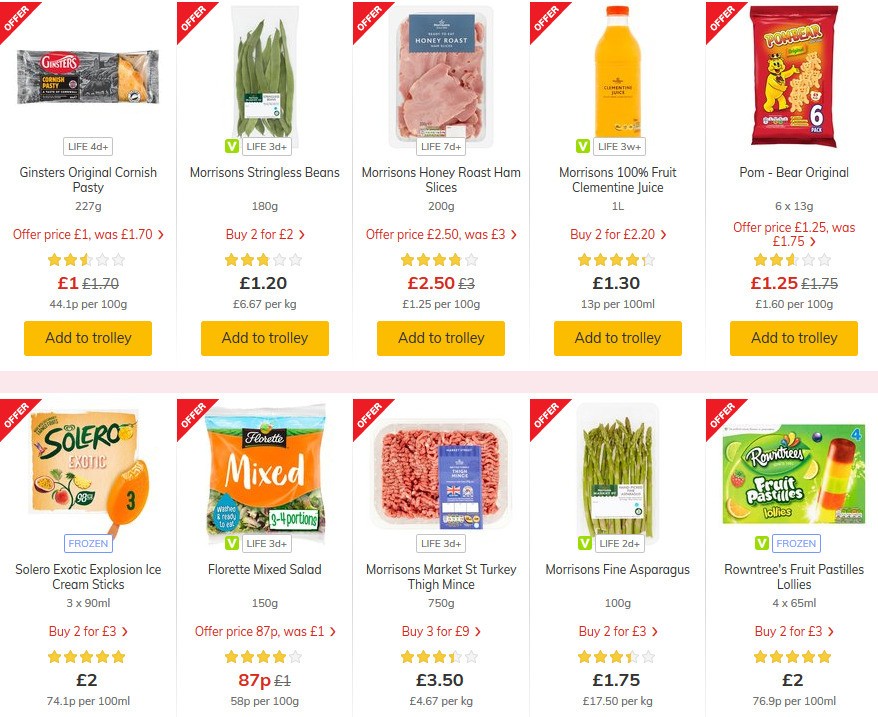 Morrisons Offers from 5 May