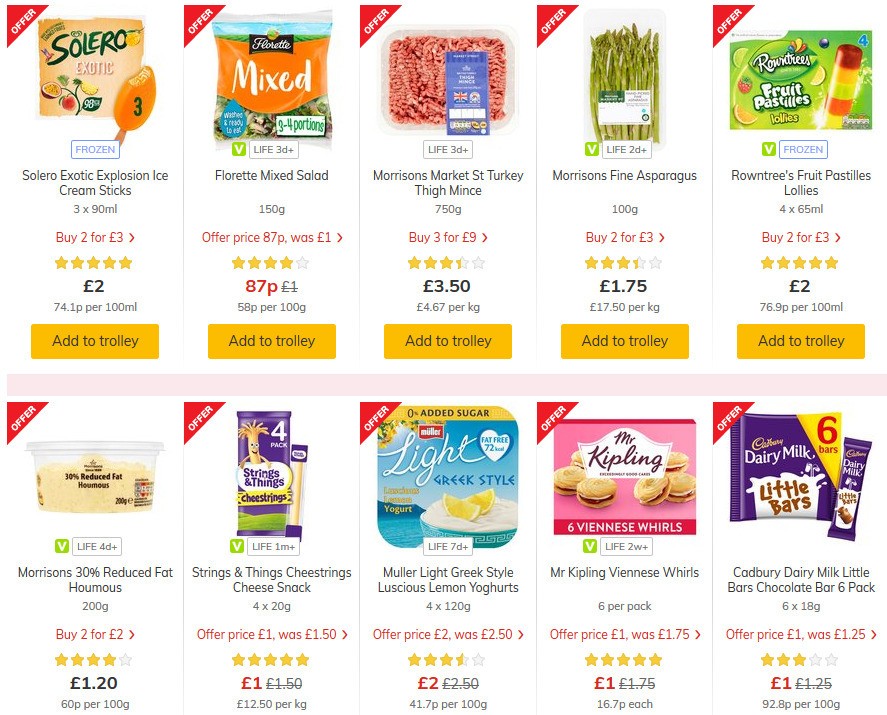 Morrisons Offers from 5 May