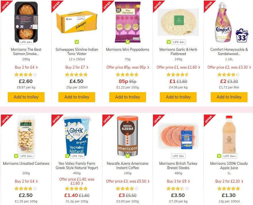 Morrisons Offers from 5 May