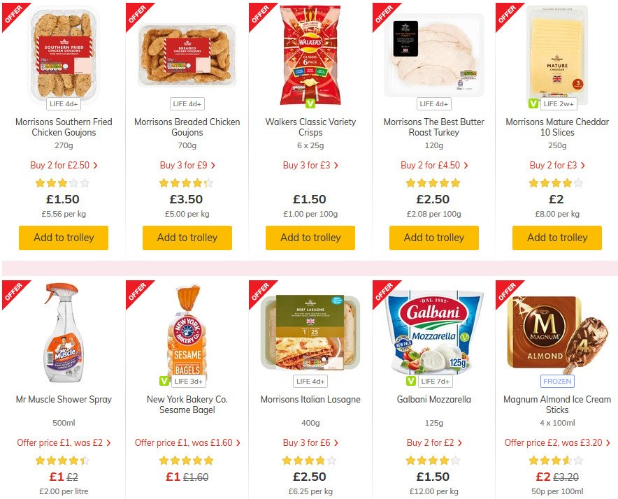 Morrisons Offers from 5 May