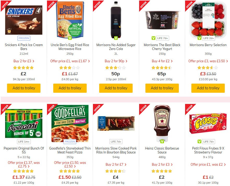 Morrisons Offers from 5 May