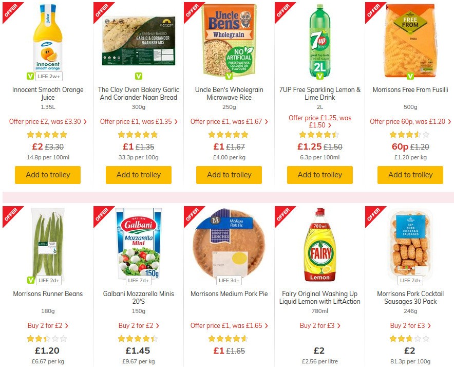 Morrisons Offers from 5 May