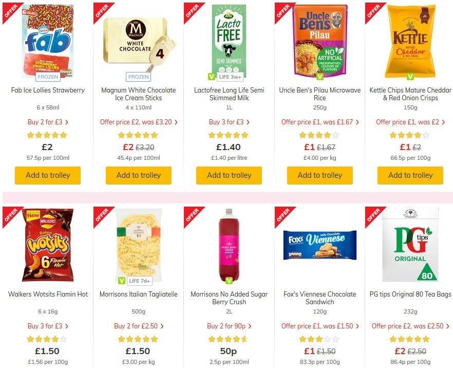 Morrisons Offers from 5 May