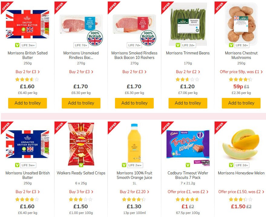 Morrisons Offers from 5 May