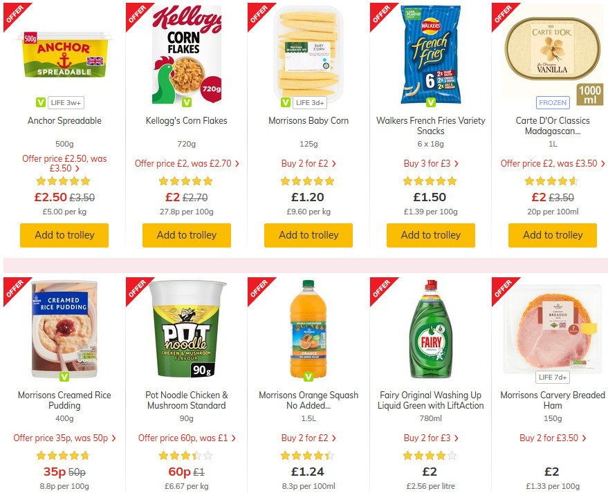 Morrisons Offers from 5 May