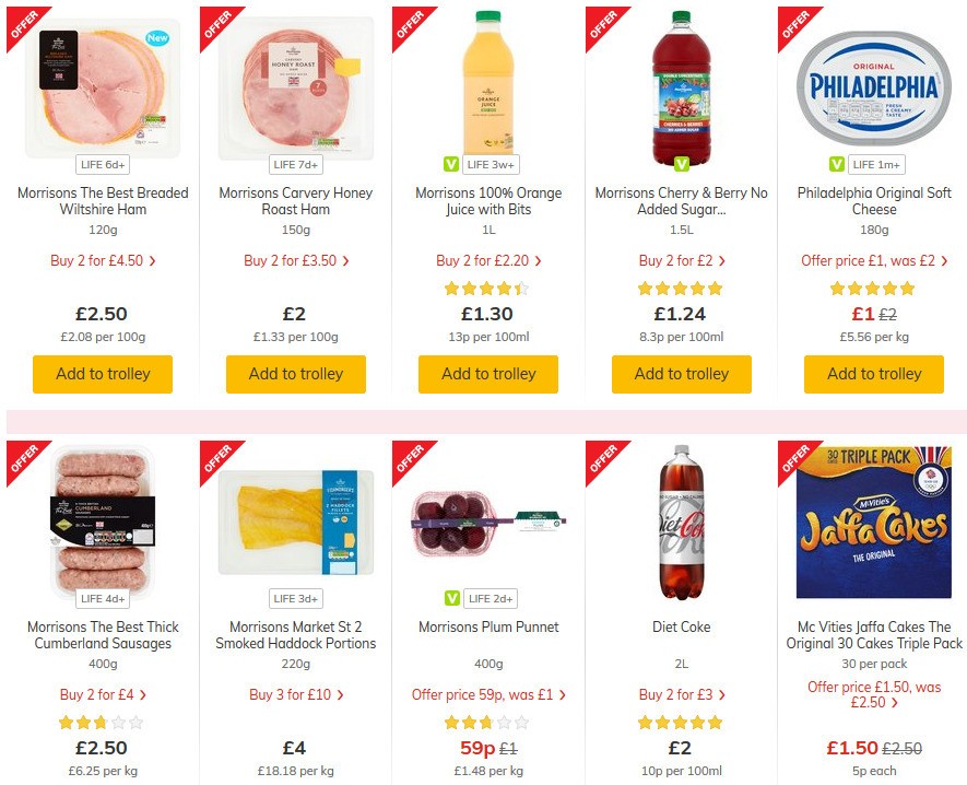 Morrisons Offers from 5 May