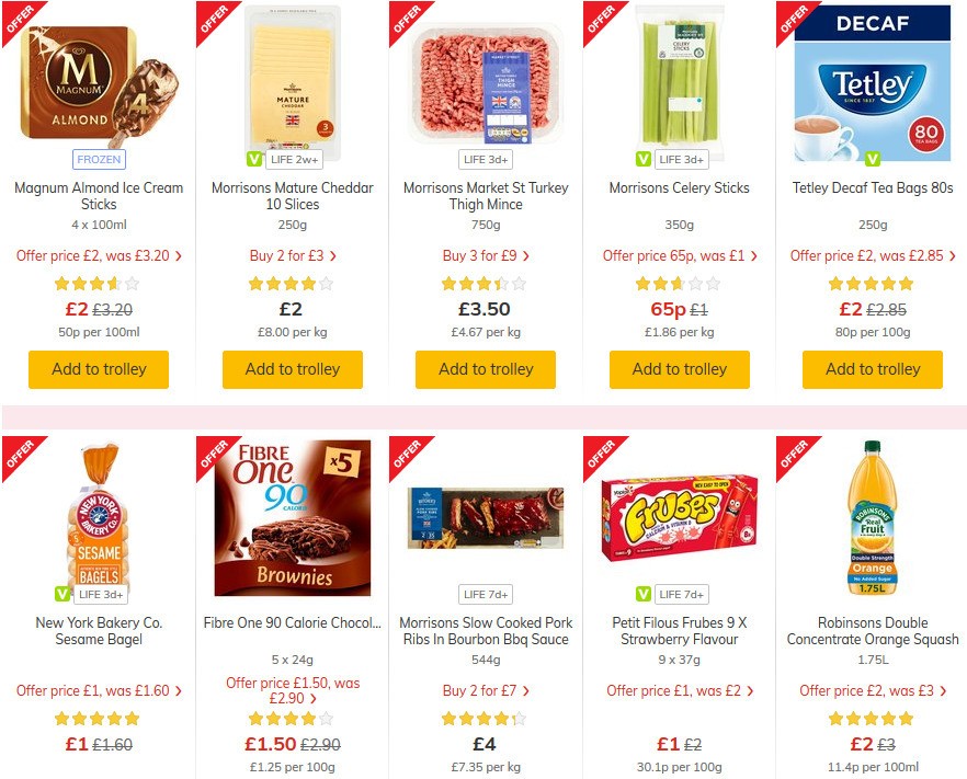 Morrisons Offers from 12 May