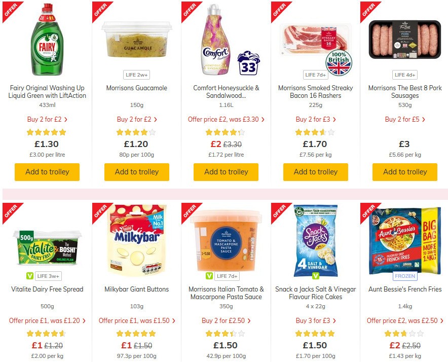 Morrisons Offers from 12 May