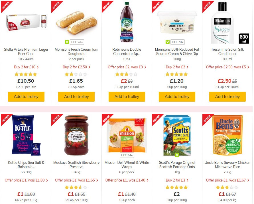 Morrisons Offers from 12 May