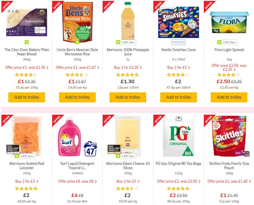Morrisons Offers from 12 May
