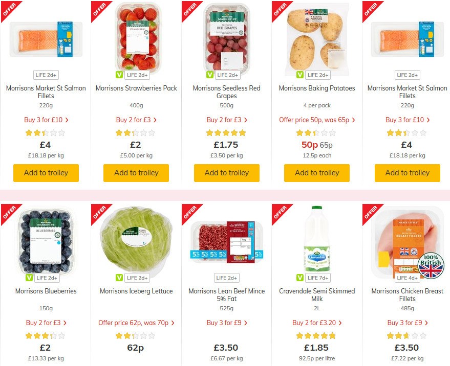 Morrisons Offers from 12 May