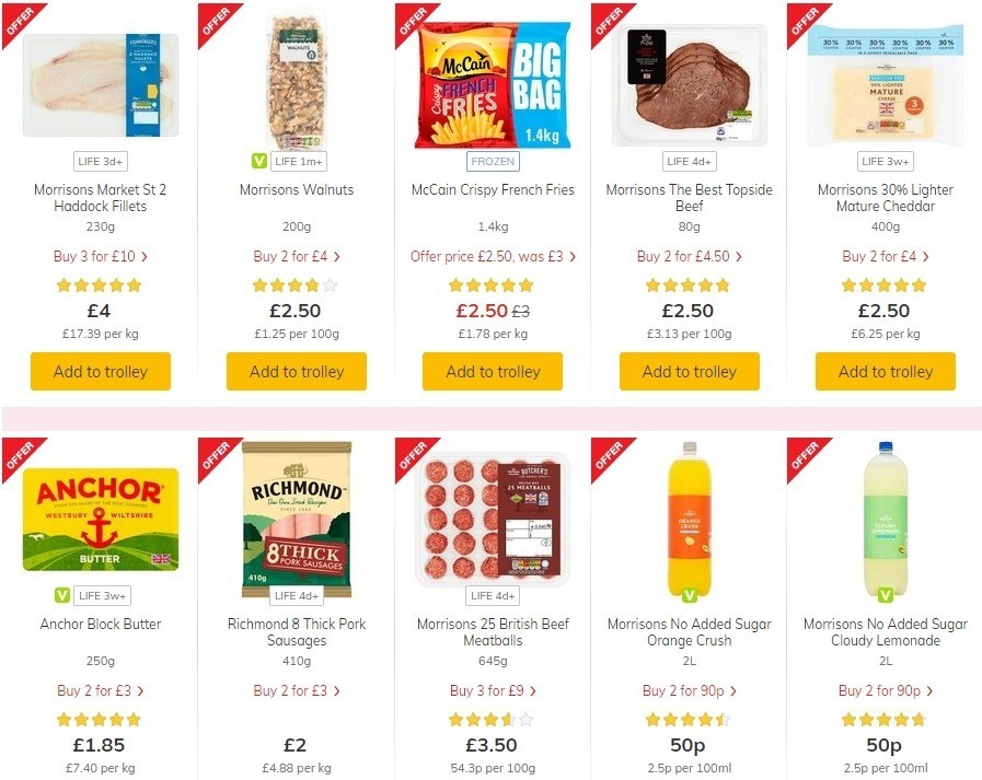 Morrisons Offers from 19 May