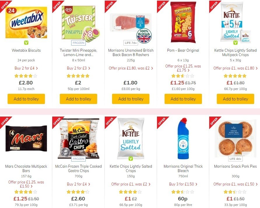 Morrisons Offers from 19 May