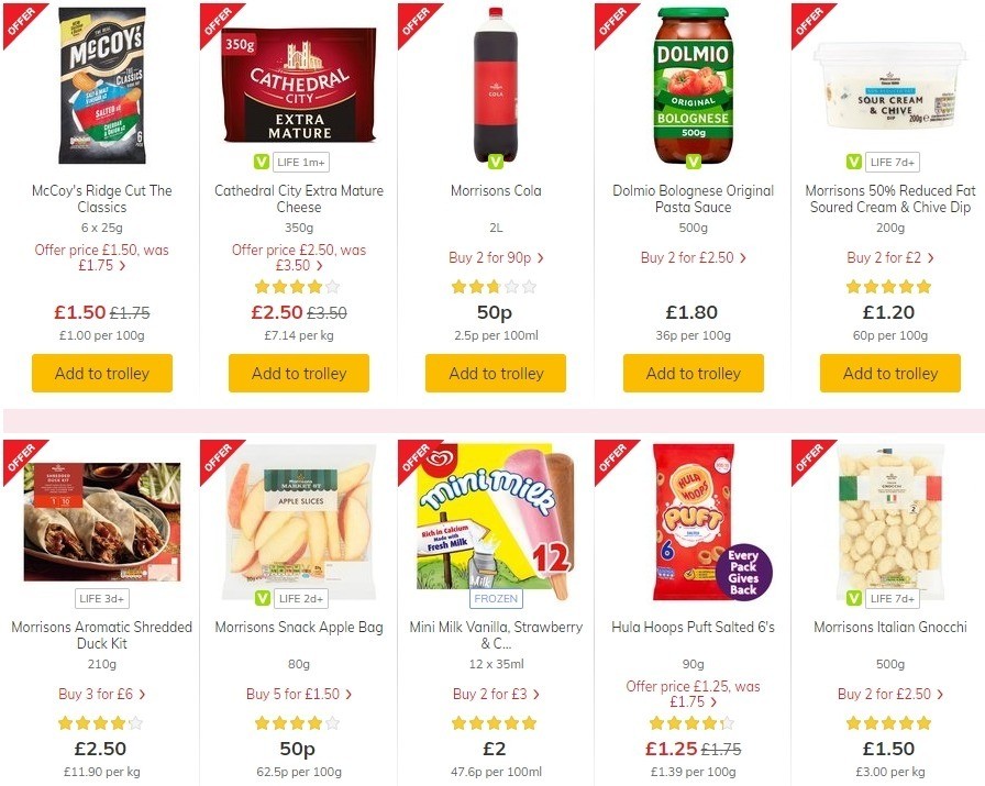 Morrisons Offers from 19 May