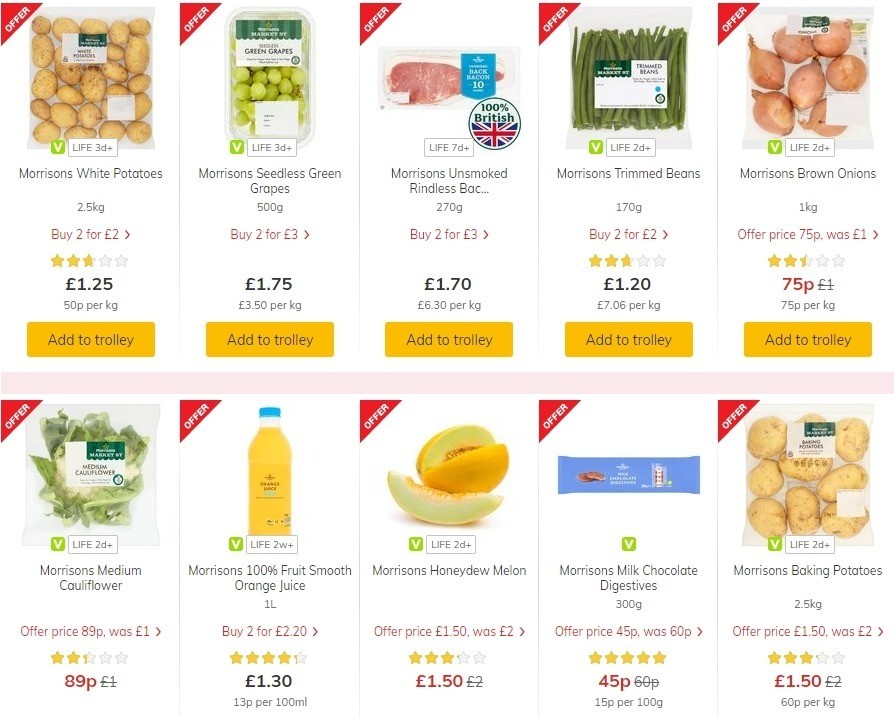 Morrisons Offers from 19 May