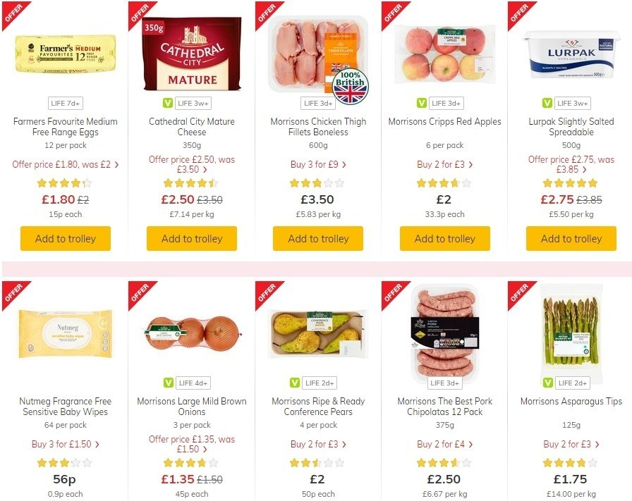 Morrisons Offers from 19 May