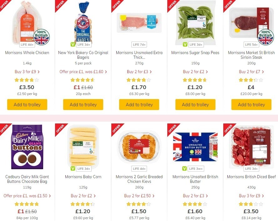 Morrisons Offers from 19 May