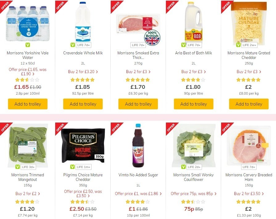 Morrisons Offers from 19 May