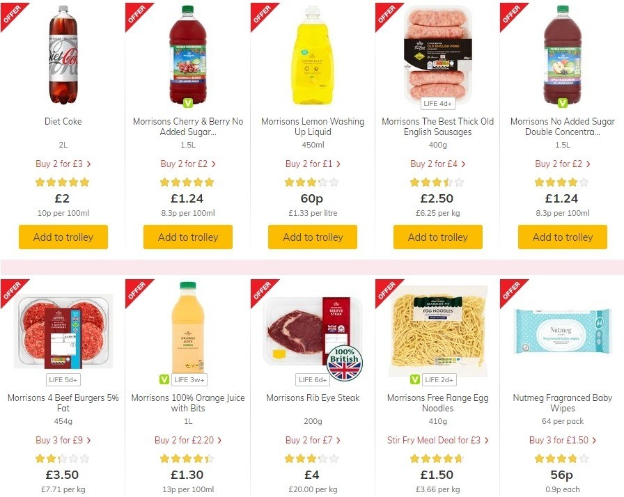 Morrisons Offers from 19 May