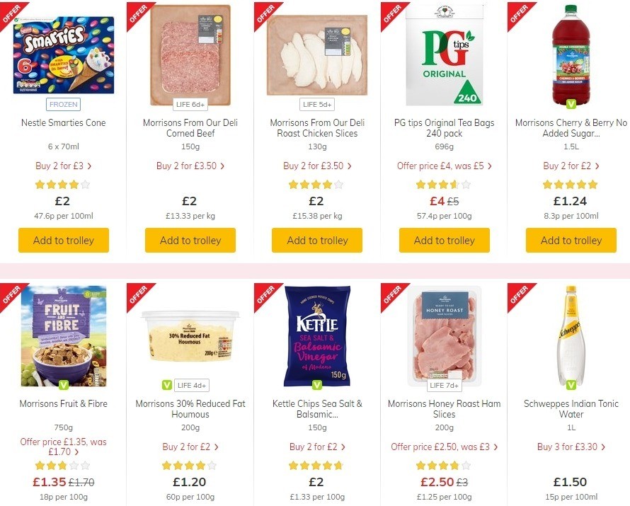 Morrisons Offers from 2 June