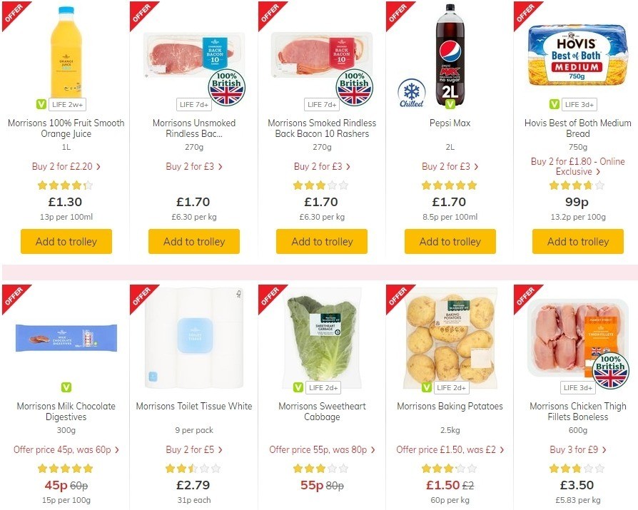 Morrisons Offers from 2 June