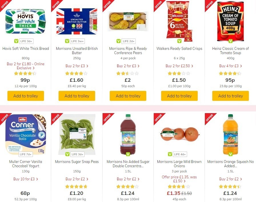 Morrisons Offers from 2 June