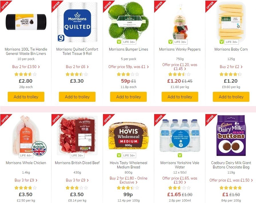 Morrisons Offers from 2 June