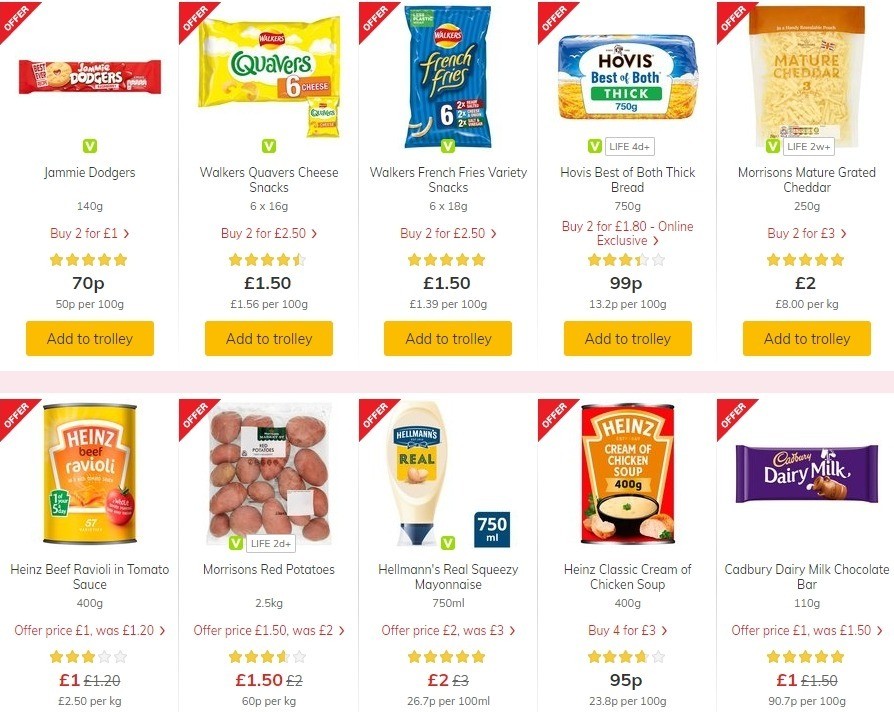 Morrisons Offers from 9 June