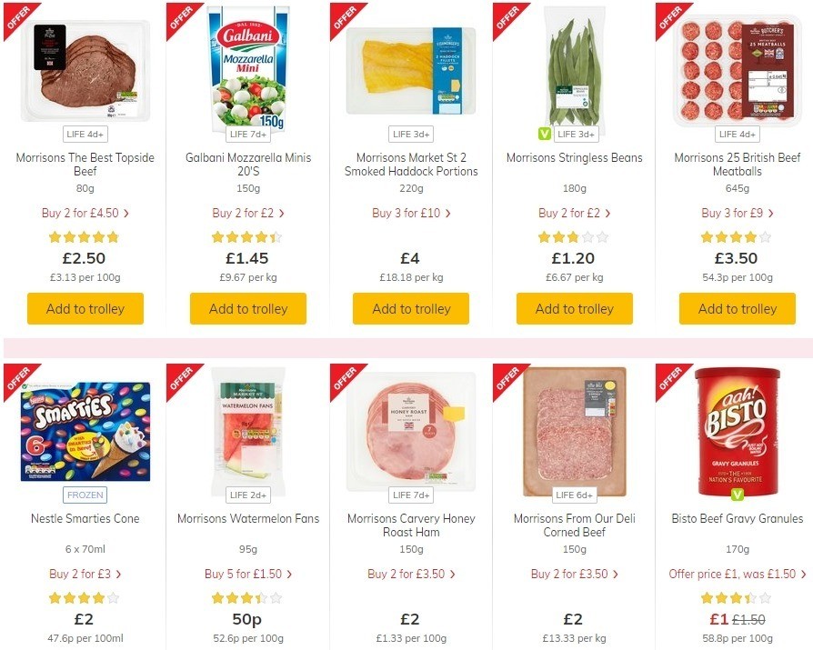 Morrisons Offers from 9 June