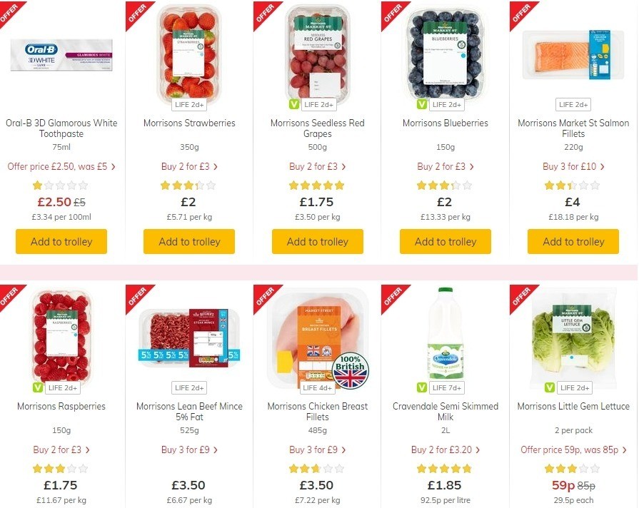 Morrisons Offers from 9 June