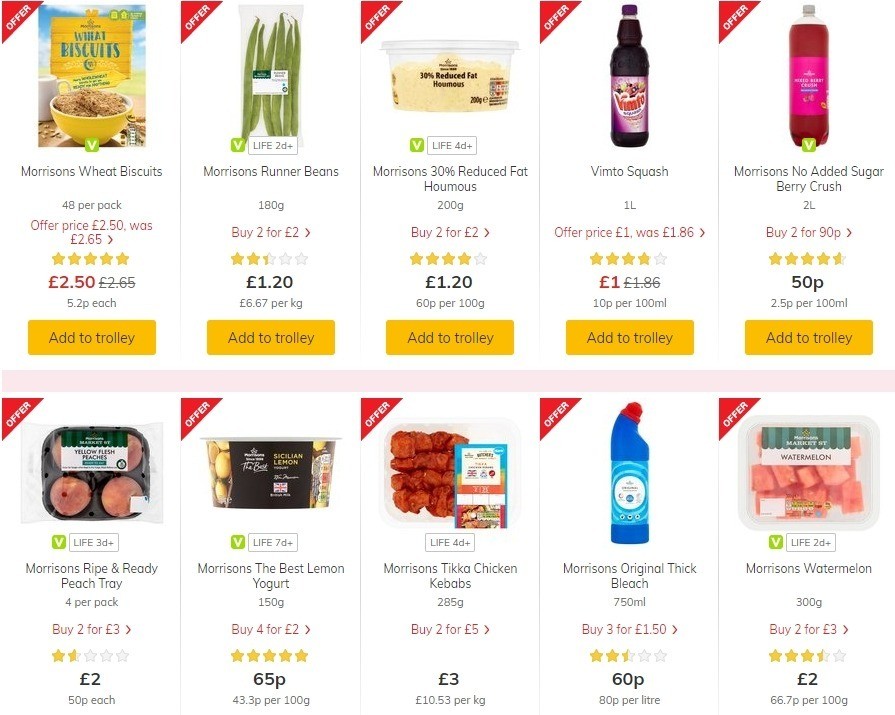 Morrisons Offers from 9 June