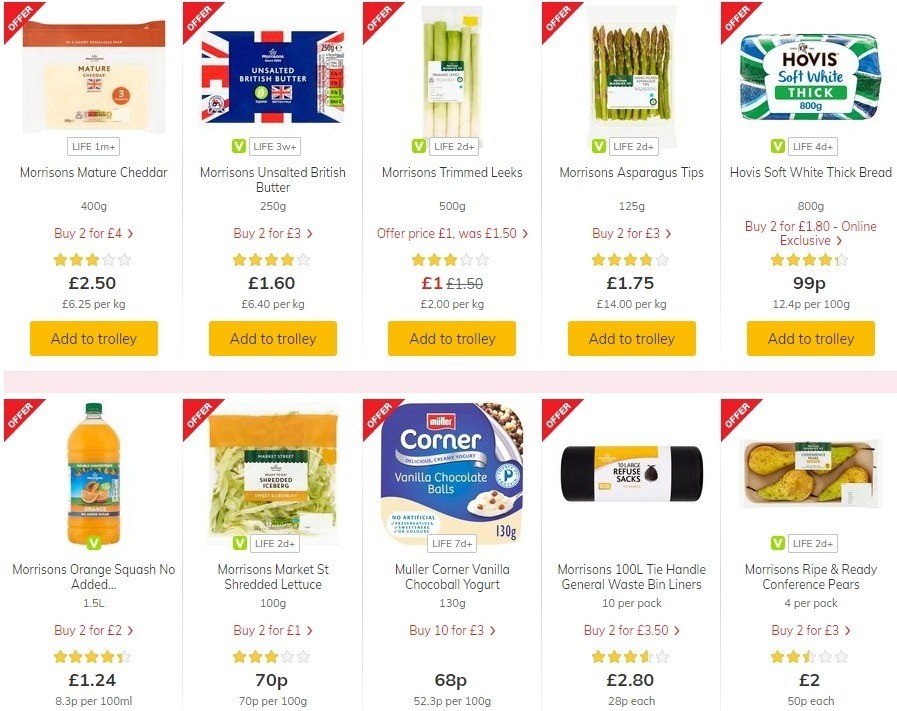 Morrisons Offers from 9 June