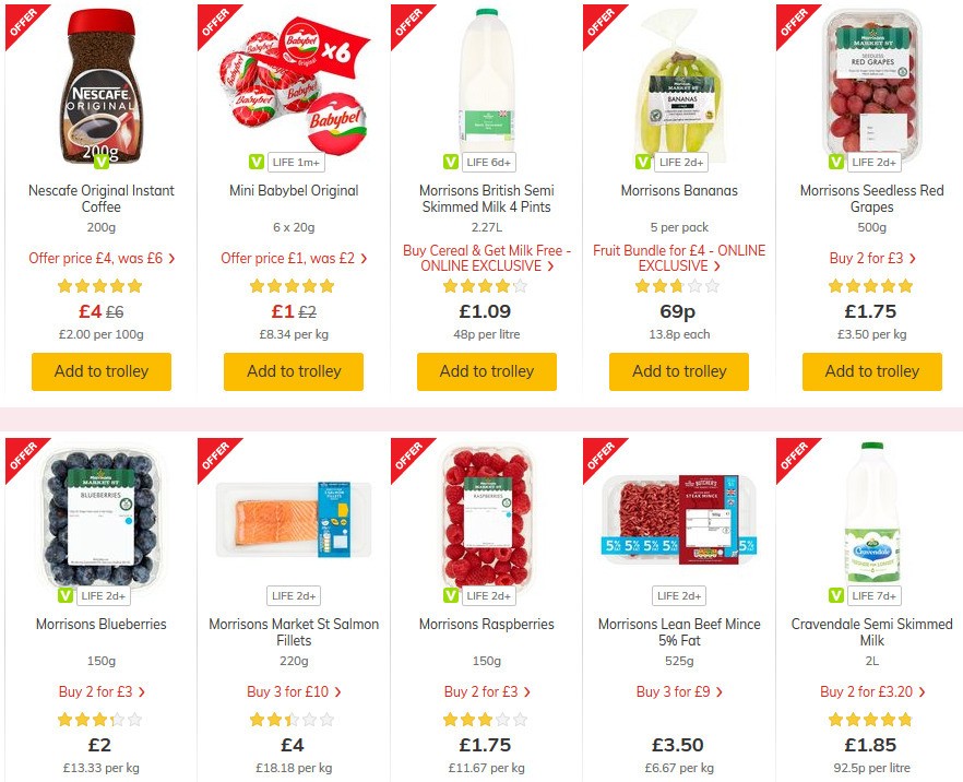 Morrisons Offers from 16 June