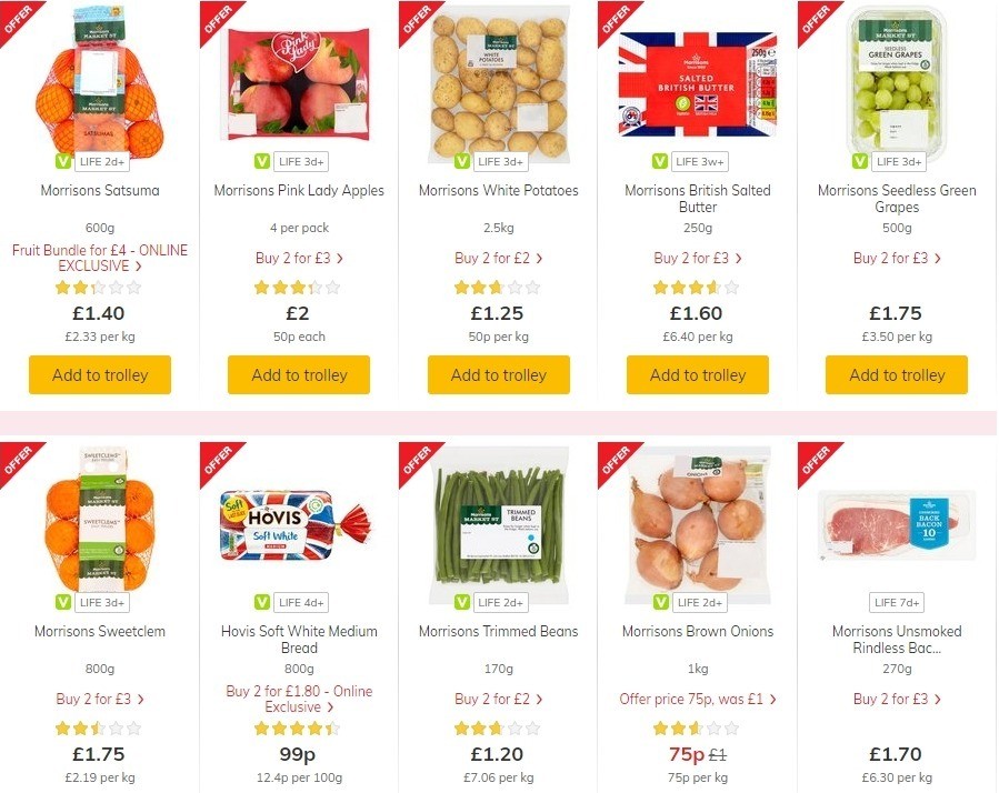 Morrisons Offers from 23 June