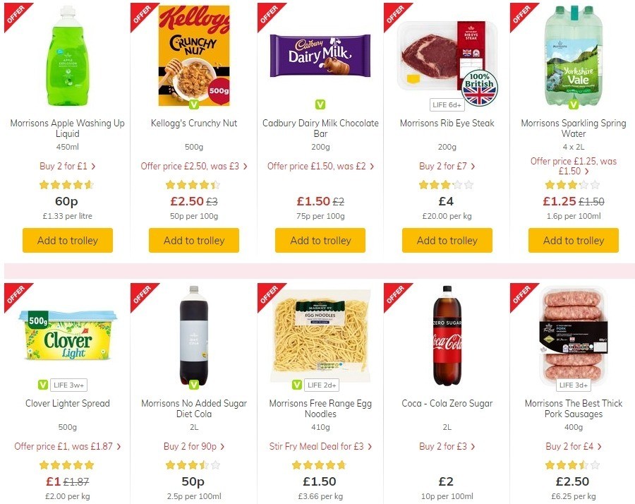 Morrisons Offers from 7 July