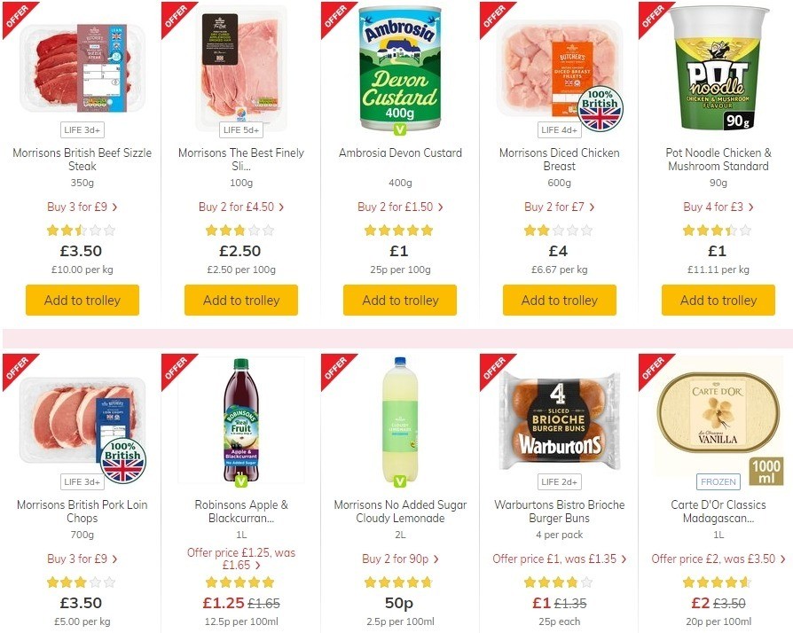 Morrisons Offers from 7 July