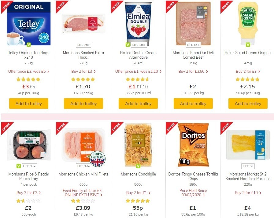 Morrisons Offers from 7 July