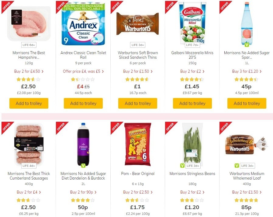 Morrisons Offers from 7 July