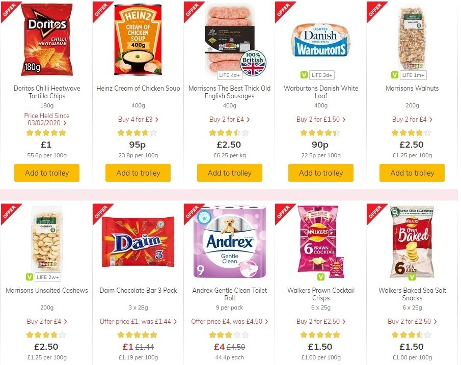 Morrisons Offers from 7 July