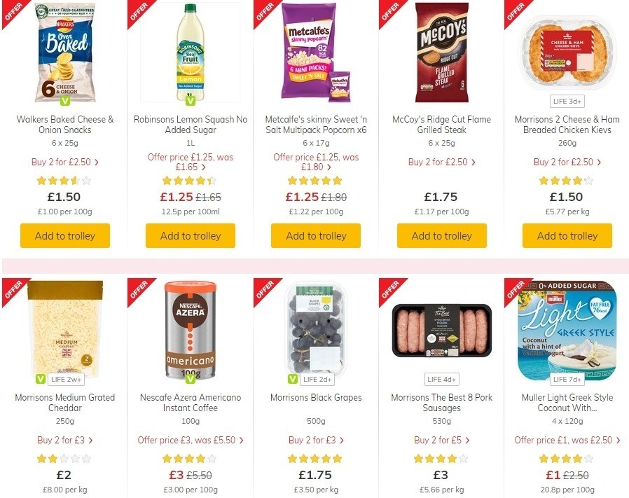 Morrisons Offers from 7 July