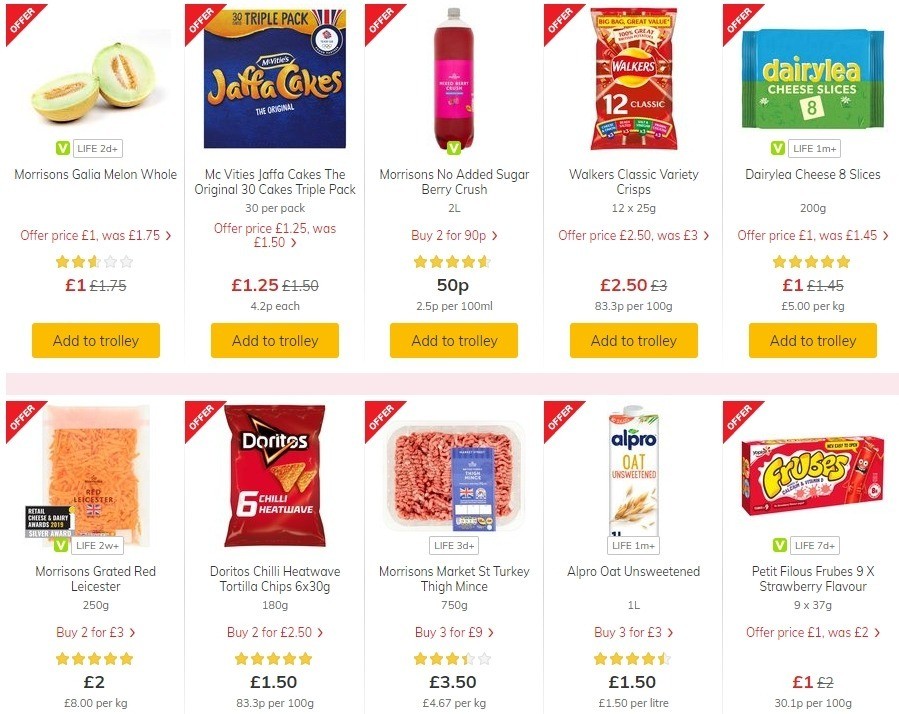 Morrisons Offers from 7 July