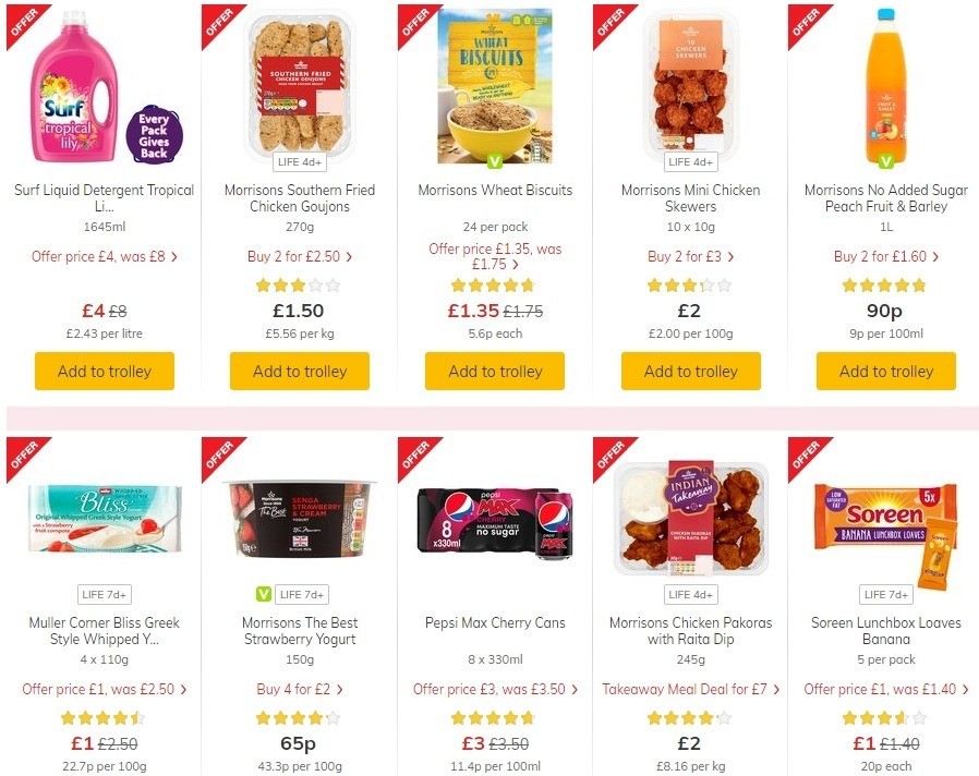 Morrisons Offers from 7 July
